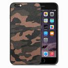 For iPhone 6 Plus / 6s Plus Camouflage Leather Back Cover Phone Case(Brown) - 1