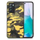 For vivo T1 Camouflage Leather Back Cover Phone Case(Yellow) - 1