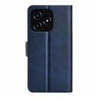 For Realme Narzo N53 / C53 Dual-side Magnetic Buckle Horizontal Flip Leather Phone Case(Dark Blue) - 3