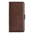 For Realme 11X Dual-side Magnetic Buckle Horizontal Flip Leather Phone Case(Brown) - 2