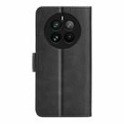 For Realme 12 Pro+ Dual-side Magnetic Buckle Horizontal Flip Leather Phone Case(Black) - 3