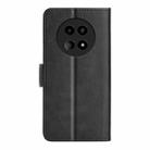 For Realme 12 5G Dual-side Magnetic Buckle Horizontal Flip Leather Phone Case(Black) - 3