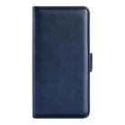 For Realme GT 6 5G Dual-side Magnetic Buckle Horizontal Flip Leather Phone Case(Dark Blue) - 2