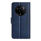 For Realme 14 Pro 5G Dual-side Magnetic Buckle Horizontal Flip Leather Phone Case(Dark Blue) - 3