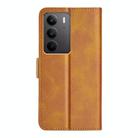 For Realme C75 Dual-side Magnetic Buckle Horizontal Flip Leather Phone Case(Yellow) - 3