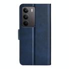 For Realme C75 Dual-side Magnetic Buckle Horizontal Flip Leather Phone Case(Dark Blue) - 3