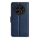 For Realme 13 Pro 5G Dual-side Magnetic Buckle Horizontal Flip Leather Phone Case(Dark Blue) - 3