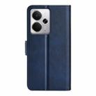 For Realme 14 5G Dual-side Magnetic Buckle Horizontal Flip Leather Phone Case(Dark Blue) - 3
