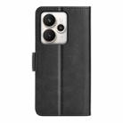 For Realme 15 5G / 15 Pro 5G Dual-side Magnetic Buckle Horizontal Flip Leather Phone Case(Black) - 3