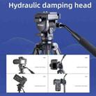 YUNTENG VCT-6006 Professional Hydraulic Head Aluminum Tripod - 4