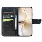 For Realme 14 Pro+ Butterfly Love Flower Embossed Leather Phone Case(Black) - 3