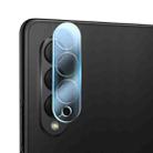 For Smasung Galaxy Fold5 ENKAY Hat-Prince 9H Rear Camera Lens Tempered Glass Film(Transparent) - 1