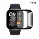 For Redmi Watch 3 Lite / Watch 3 Active 5pcs ENKAY 3D Full Coverage Soft PC Edge + PMMA HD Screen Protector Film - 1