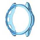 For Garmin Forerunner 965 ENKAY Hat-Prince Transparent TPU Frame Drop Protection Case(Blue) - 1