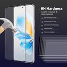 For Honor 100 5pcs ENKAY Hat-Prince Hot Bending Full Coverage Side Glue Tempered Glass Film - 2