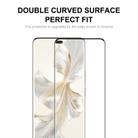For Honor 100 Pro 5pcs ENKAY Hat-Prince Hot Bending Full Coverage Side Glue Tempered Glass Film - 3