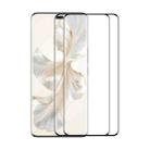 For Honor 100 Pro 2pcs ENKAY Hat-Prince Hot Bending Full Coverage Side Glue Tempered Glass Film - 1