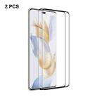 For Honor 90 Pro 2pcs ENKAY Hat-Prince 3D Curved Full Glue High Sense Tempered Glass Film - 1