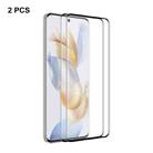 For Honor 90 2pcs ENKAY Hat-Prince 3D Curved Full Glue High Sense Tempered Glass Film - 1