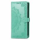 For Honor Play 50 Plus Mandala Flower Embossed Leather Phone Case(Green) - 2