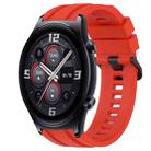 For Huawei Watch 3 Long & Short Sports Solid Color Silicone Watch Band Set(Red) - 1