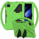 For Xiaomi Pad 6 EVA Shockproof Tablet Case with Holder(Green) - 1