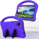 For Xiaomi Redmi Pad SE 4G 8.7 EVA Shockproof Tablet Case with Holder(Purple) - 2