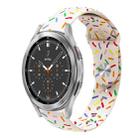For Samsung Gear S2 Classic Sports Rainbow Dots Silicone Buckle Watch Band(Starlight Color) - 1