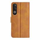 For OPPO K12 Dual-side Magnetic Buckle Horizontal Flip Leather Phone Case(Yellow) - 3