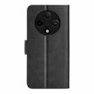For OPPO A3 Pro 5G China Dual-side Magnetic Buckle Horizontal Flip Leather Phone Case(Black) - 3