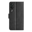 For OPPO A3 Pro Global Dual-side Magnetic Buckle Horizontal Flip Leather Phone Case(Black) - 3