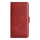 For OPPO A3 Pro Global Dual-side Magnetic Buckle Horizontal Flip Leather Phone Case(Red) - 2