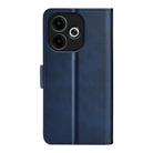 For OPPO A5 Pro Global Dual-side Magnetic Buckle Horizontal Flip Leather Phone Case(Dark Blue) - 3