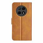 For OPPO F29 Pro 5G Dual-side Magnetic Buckle Horizontal Flip Leather Phone Case(Yellow) - 3