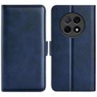 For OPPO F29 Pro 5G Dual-side Magnetic Buckle Horizontal Flip Leather Phone Case(Dark Blue) - 1