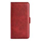 For OPPO Reno13 F Dual-side Magnetic Buckle Horizontal Flip Leather Phone Case(Red) - 2