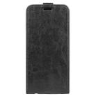 For OPPO K12 R64 Texture Single Vertical Flip Leather Phone Case(Black) - 2