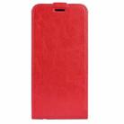 For OPPO A3 Pro Global R64 Texture Single Vertical Flip Leather Phone Case(Red) - 2