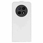 For OPPO F29 Pro 5G R64 Texture Single Vertical Flip Leather Phone Case(White) - 3