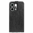 For OPPO Reno14 Pro 5G Global R64 Texture Single Vertical Flip Leather Phone Case(Black) - 3