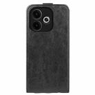 For OPPO A5 Pro Global 5G R64 Texture Single Vertical Flip Leather Phone Case(Black) - 3