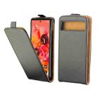 For Google Pixel 6a Vertical Flip Leather Phone Case with Card Slot(Black) - 1