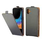 For Samsung Galaxy Xcover 6 Pro Vertical Flip Leather Case with Card Slot(Black) - 1