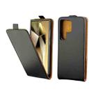 For Samsung Galaxy S24 Ultra 5G Vertical Flip Leather Case with Card Slot(Black) - 1