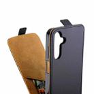 For Samsung Galaxy M15 5G / F15 Vertical Flip Leather Case with Card Slot(Black) - 3