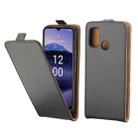 For Nokia G11 Plus Vertical Flip Leather Phone Case with Card Slot(Black) - 1
