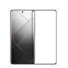 For Xiaomi 14 Pro PINWUYO 9H 3D Hot Bending Tempered Glass Film(Black) - 1