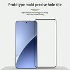 For Xiaomi 15 Pro PINWUYO 9H 3D Hot Bending Tempered Glass Film(Black) - 3