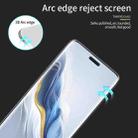 For Honor Magic6 Pro MOFI 9H 3D Hot Bending Tempered Glass Film(Black) - 3