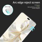 For Honor 100 Pro MOFI 9H 3D Hot Bending Tempered Glass Film(Black) - 3